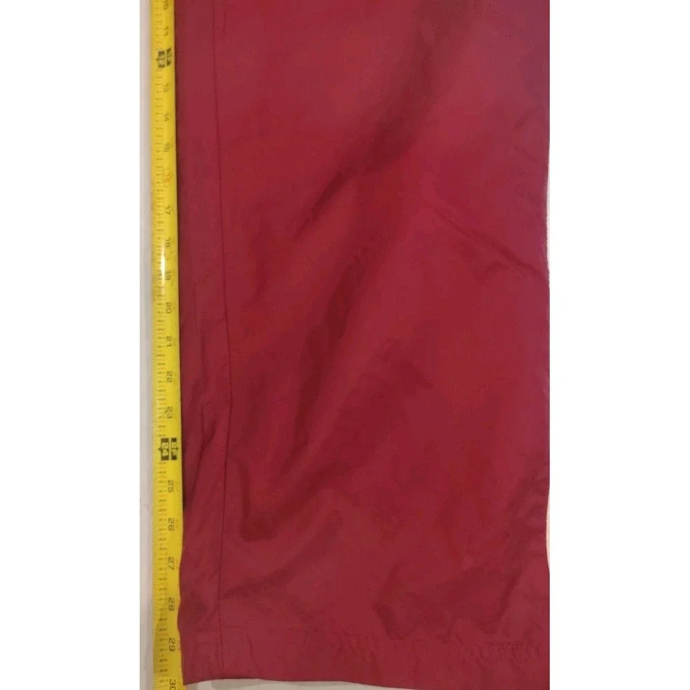 VTG Starter Alabama Crimson Tide Mesh Lined Windbreaker Pants Men's SZ Large A3‎